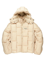 marley beige puffer jacket