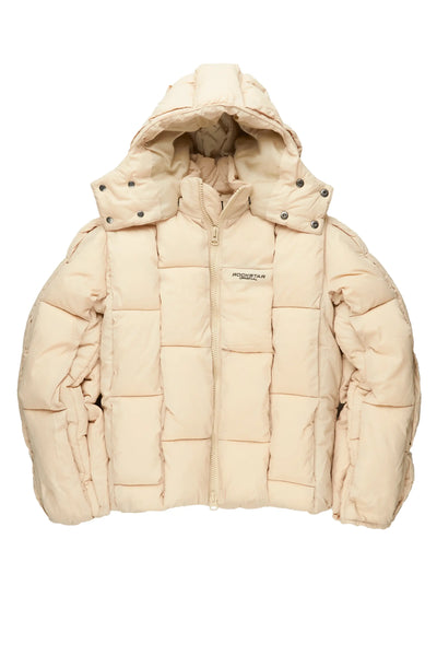 marley beige puffer jacket