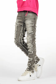 shake grey slim fit jean