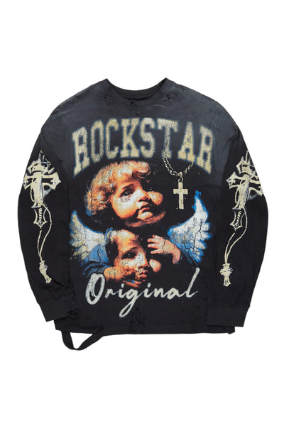 Deiter long sleeve graphic t-shirt