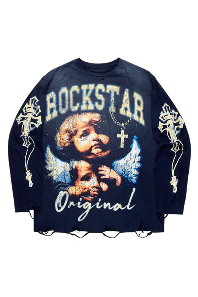 Deiter long sleeve graphic t-shirt