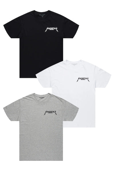Diogo multi printed t-shirt 3 pack