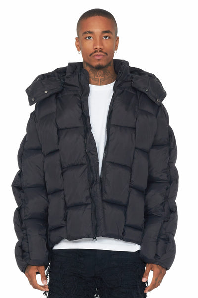 marley beige puffer jacket