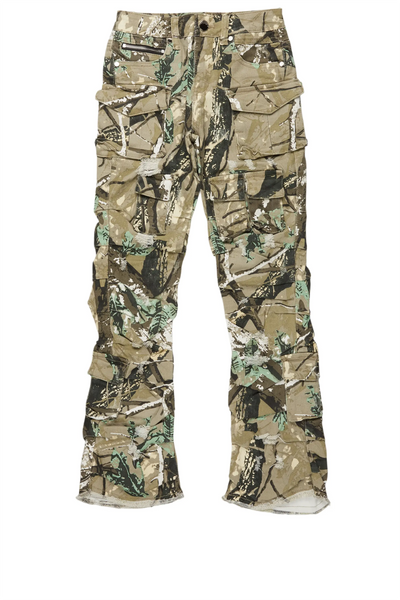 boys gentry tint blue stacked flare jean