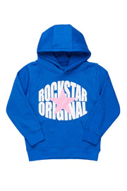 Girls Mia Vintage Green Graphic Hoodie – Trendy & Cozy