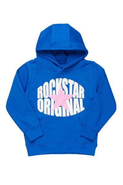 Girls Mia Vintage Green Graphic Hoodie – Trendy & Cozy