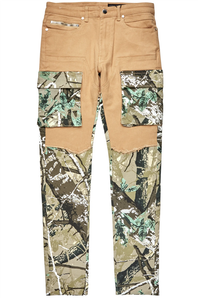 denka beige slim fit jean