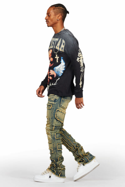 Deiter long sleeve graphic t-shirt