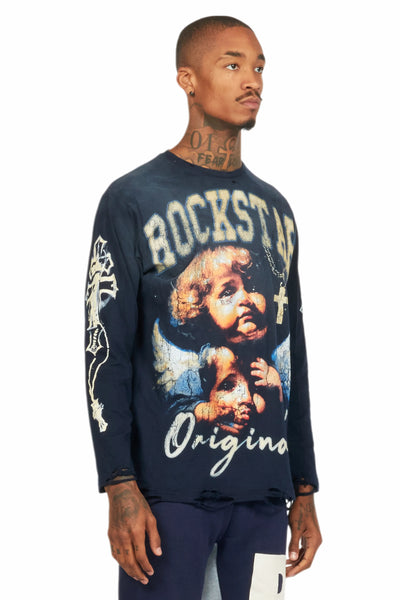 Deiter long sleeve graphic t-shirt