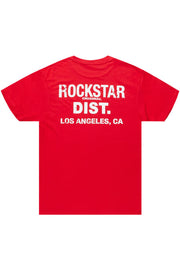 Lake White/red graphic t-shirt