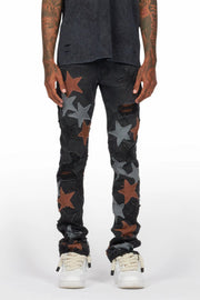 Starlane tint stacked flare jean