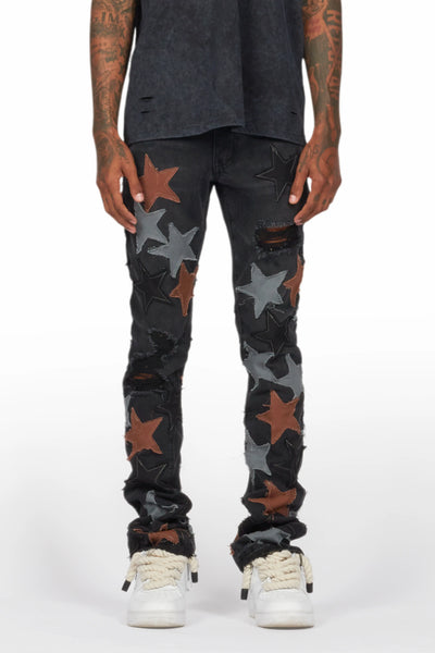 Starlane tint stacked flare jean